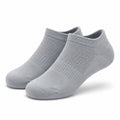 Chaussettes basses 39-42 en textile gris - maille respirante pour usage quotidien